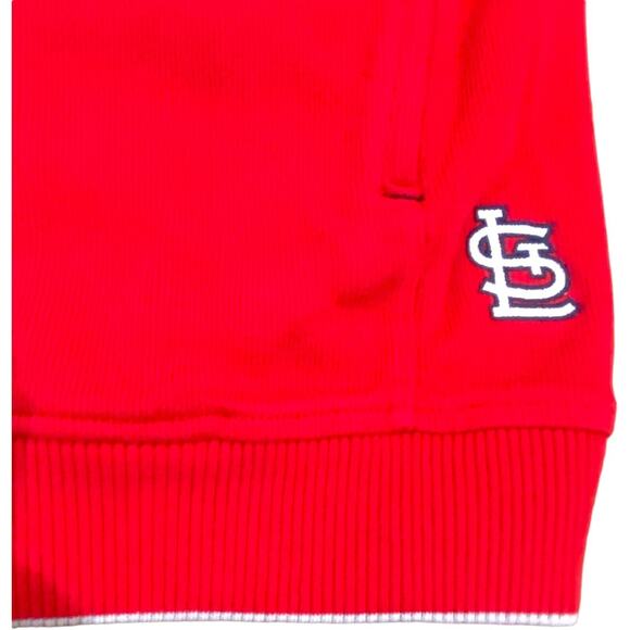 St Louis Cardinals Sweater Jacket Mens SIze Large Tommy Bahama Full Zip Cardigan - Picture 7 of 9